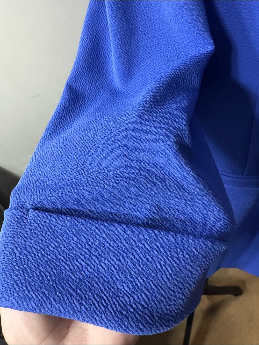 Maurices Royal Blue Open-Front Blazer - Picture 2 of 3